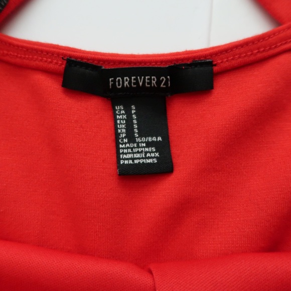 Forever 21 Red Skater Dress - Picture 2 of 3